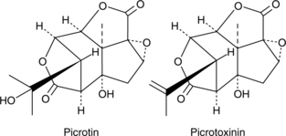 Picrotoxin (Cocculin, NSC 403139, CAS Number: 124-87-8)