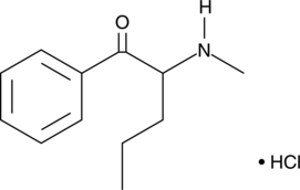 Pentedrone (hydrochloride) (CRM) (α-methylamino-Valerophenone, CAS Number: 879669-95-1)