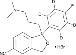Citalopram-d4 (hydrobromide) (Bonitrile-d4, Nitalapram-d4, Prepram-d4, CAS Number: 1219803-58-3)