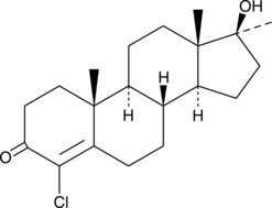 Methylclostebol (NSC 18307, 4-chloro-17α-Methyltestosterone, CAS Number: 5785-58-0)