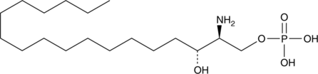 Sphinganine-1-phosphate (d18:0) (C18-dihydro Sphingosine-1-phosphate, D-erythro-Sphinganine-1-phosphate, dihydro-D-erythro-Sphingosine-1-phosphate, CAS Number: 19794-97-9)