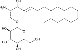 1-β-D-Glucosylsphingosine (d18:1) (Glucosyl-C18-Sphingosine, Glucosylsphingosine (d18:1), 1-β-D-Glucosylsphingosine (synthetic), CAS Number: 52050-17-6)