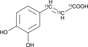 Caffeic Acid-13C3 (CAS Number: 1185245-82-2)