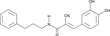 AG-555 (Tyrphostin AG-555, Tyrphostin B46, CAS Number: 133550-34-2)