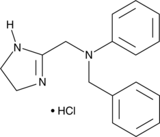Antazoline (hydrochloride) (2-(N-Benzylanilinomethyl)-2-imidazoline, CAS Number: 2508-72-7)