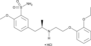 Tamsulosin (hydrochloride) (LY253351, YM-12617-1, CAS Number: 106463-17-6)