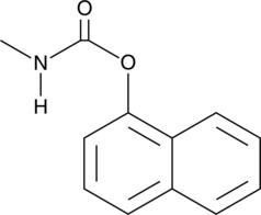 Carbaryl (Arylam, Dyna-carbyl, ENT 23969, α-Naphthyl methyl Carbamate, α-Naphthalenyl methyl Carbamate, NSC-27311, UC7744, CAS Number: 63-25-2)