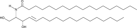 C18 L-threo Ceramide (d18:1/18:0) (N-octadecanoyl-L-threo-Sphingosine, L-threo Cer(d18:1/18:0), L-threo Ceramide (d18:1/18:0), CAS Number: 95037-06-2)