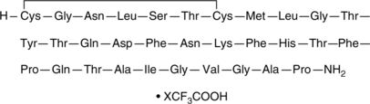 Calcitonin (human) (trifluoroacetate salt) (Ba 47175, Calcitonin (1-32) (human), hCT, Thyrocalcitonin (human))