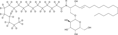 C18 Galactosylceramide-d35 (d18:1/18:0-d35) (Galactosylceramide (d18:1/18:0-d35), GalCer(d18:1/18:0-d35), N-octadecanoyl Psychosine-d35, CAS Number: 145176-92-7)