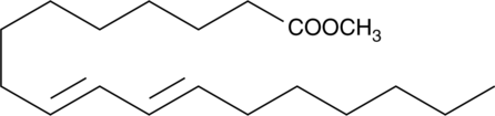 9(E),11(E)-Conjugated Linoleic Acid methyl ester (9E,11E-CLA methyl ester, Methyl 9(E),11(E)-Octadecadienoate, SFE 19:2, CAS Number: 13038-47-6)