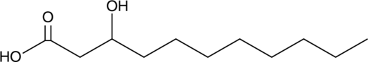 3-hydroxy Undecanoic Acid (FA 11:0;O, β-hydroxy Undecanoic Acid, CAS Number: 40165-88-6)