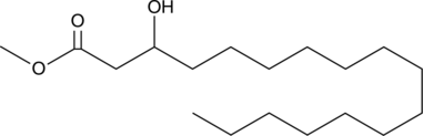 3-hydroxy Heptadecanoic Acid methyl ester (Methyl 3-hydroxyheptadecanoate, SFE 18:0;O, CAS Number: 112538-92-8)