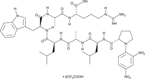 Dnp-PLALWAR (trifluoroacetate salt) (Matrix Metalloproteinase-1 Fluorogenic Substrate I, MMP-1 Fluorogenic Substrate I)