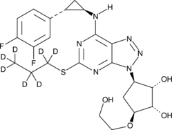 Ticagrelor-d7 (CAS Number: 1265911-55-4)