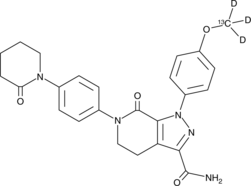 Apixaban-13C-d3 (CAS Number: 1261393-15-0)