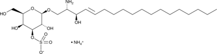 3’-sulfo Galactosylsphingosine (ammonium salt) (Lyso 3’-sulfo Galactosylceramide, Lyso-Sulfatide, Sphingosine-1-Galactoside-3-Sulfate, Sulfogalactosylsphingosine, CAS Number: 1246681-32-2)