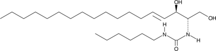 C6 Urea Ceramide (C6 Ceramide (d18:1/6:0) Urea, Cer(d18:1/6:0) Urea, D-erythro-Urea-C6-Ceramide, CAS Number: 486991-52-0)