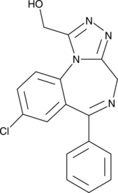 α-hydroxy Alprazolam (CRM) (U-40125, CAS Number: 37115-43-8)