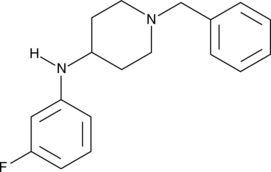 meta-fluoro 4-ANBP (m-fluoro 4-ANBP, Despropionyl N-benzyl meta-fluoro norfentanyl, CAS Number: 131587-28-5)