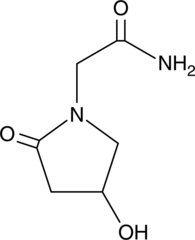 Oxiracetam (CGP 21690E, ISF 2522, CAS Number: 62613-82-5)
