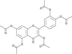 Pentaacetylquercetin (NSC 115919, Peracetylated Quercetin, Quercetin Pentaacetate, CAS Number: 1064-06-8)
