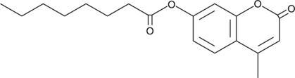 4-Methylumbelliferyl Caprylate (MUCAP, 4-MU Caprylate, CAS Number: 20671-66-3)