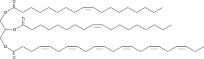 1,2-Dioleoyl-3-Docosohexaenoyl-rac-glycerol (1,2-Olein-3-Docosohexaenoin, 18:1/18:1/22:6-TG, C1OO, TG(18:1/18:1/22:6), CAS Number: 116198-39-1)
