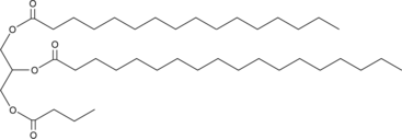 1-Palmitoyl-2-Stearoyl-3-Butyryl-rac-glycerol (1-Palmitin-2-Stearin-3-Butyrin, TG(16:0/18:0/4:0), CAS Number: 152914-63-1)