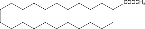Tricosanoic Acid methyl ester (C23:0 methyl ester, Methyl Tricosanoate, SFE 24:0, CAS Number: 2433-97-8)