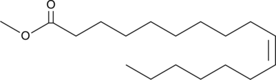 10(Z)-Heptadecenoic Acid methyl ester (C17:1 methyl ester, Methyl Heptadecenoate, cis-10-Heptadecenoic Acid methyl ester, SFE 18:1, CAS Number: 75190-82-8)