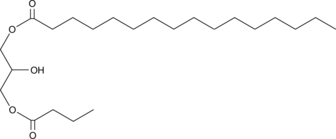 1-Palmitoyl-3-Butyryl-rac-glycerol (DG(16:0/0:0/4:0), 1-Palmitin-3-Butyrin, CAS Number: 20358-82-1)