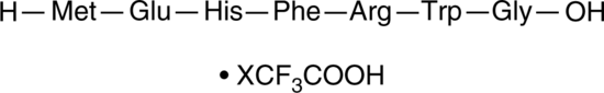 ACTH (4-10) (human, mouse, rat, porcine, bovine, ovine) (trifluoroacetate salt) (Adrenocorticotropic Hormone (4-10), Corticotropin (4-10))