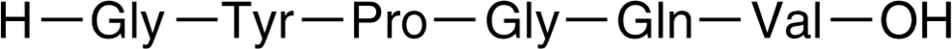 PAR4 (1-6) (human) (GYPGQV, CAS Number: 225779-44-2)