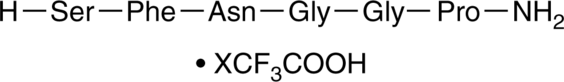 PAR3 (1-6) amide (mouse) (trifluoroacetate salt) (H-Ser-Phe-Asn-Gly-Gly-Pro-NH2, SFNGGP amide, SFNGGP-NH2, SFN-NH2)
