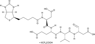 Biotin-DEVD-CHO (trifluoroacetate salt) (Biotin-Asp-Glu-Val-Asp-CHO)