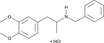 N-benzyl-3,4-DMA (hydrochloride) (N-benzyl-3,4-Dimethoxyamphetamine, NSC 27115, CAS Number: 2980-07-6)