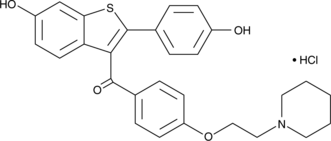 Raloxifene (hydrochloride) (Keoxifene, LY156758, CAS Number: 82640-04-8)