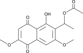 2,7-Dimethoxy-6-(1-acetoxyethyl)juglone (CAS Number: 68594-15-0)