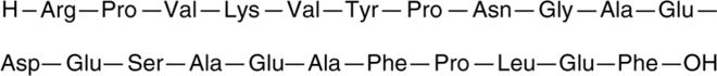 ACTH (18-39) (human) (Adrenocorticotropic Hormone (18-39), Corticotropin-like Intermediate Lobe Peptide, RPVKVYPNGAEDESAEAFPLEF, CAS Number: 53917-42-3)