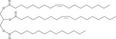 1,2-Dioleoyl-3-Myristoyl-rac-glycerol (1,2-Olein-3-Myristin, TG(18:1/18:1/14:0), CAS Number: 35804-98-9)