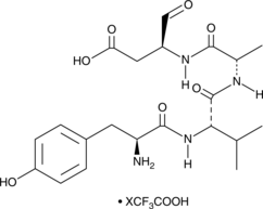YVAD-CHO (trifluoroacetate salt) (H-Tyr-Val-Ala-Asp-CHO)