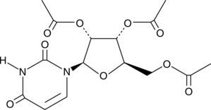 2',3',5'-Triacetyluridine (PN401, RG2133, 2',3',5'-Tri-O-acetyluridine, Uridine Triacetate, CAS Number: 4105-38-8)
