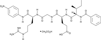 Bz-IEGR-pNA (acetate) (Bz-Ile-Glu-Gly-Arg-pNA, Bz-Ile-Glu-Gly-Arg-p-nitroanilide, Factor Xa Chromogenic Substrate, CAS Number: 1325307-57-0)