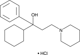 Trihexyphenidyl (hydrochloride) (Benzhexol hydrochloride, CAS Number: 52-49-3)