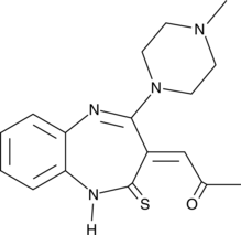 Olanzapine Thiolactam Impurity (Olanapine Ketothiolactam, CAS Number: 1017241-36-9)