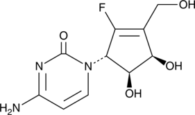 RX-3117 (Fluorocyclopentenylcytosine, TV-1360, CAS Number: 865838-26-2)