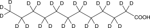 Lauric Acid-d23 (C12:0-d23, Dodecanoic Acid-d23, FA 12:0-d23, CAS Number: 59154-43-7)