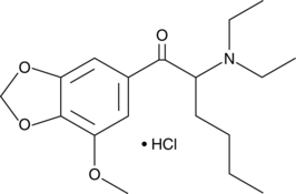 5-methoxy N,N-diethyl Hexylone (hydrochloride) (3,4-Methylenedioxy-5-methoxy-N,N-Diethylhexanophenone)