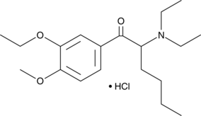 3-ethoxy-4-methoxy N,N-Diethylhexedrone (hydrochloride) (3-methoxy-4-ethoxy-α-Diethylaminohexanophenone)